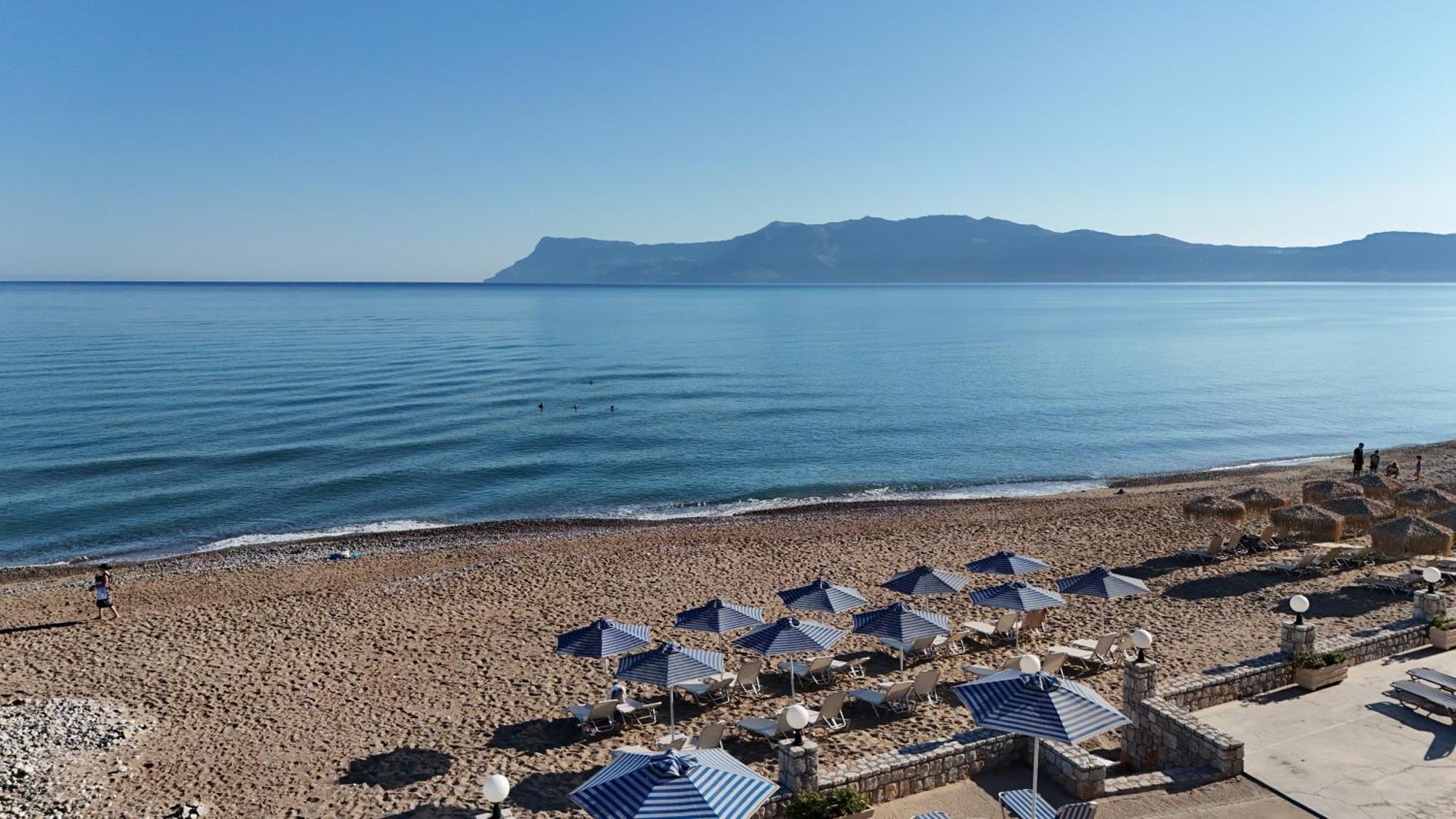 Galini Beach Hotel Kissamos Exterior photo