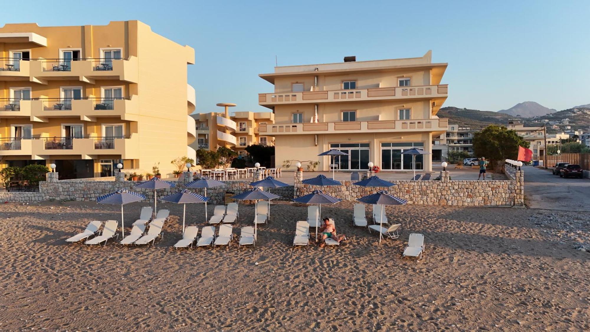 Galini Beach Hotel Kissamos Exterior photo