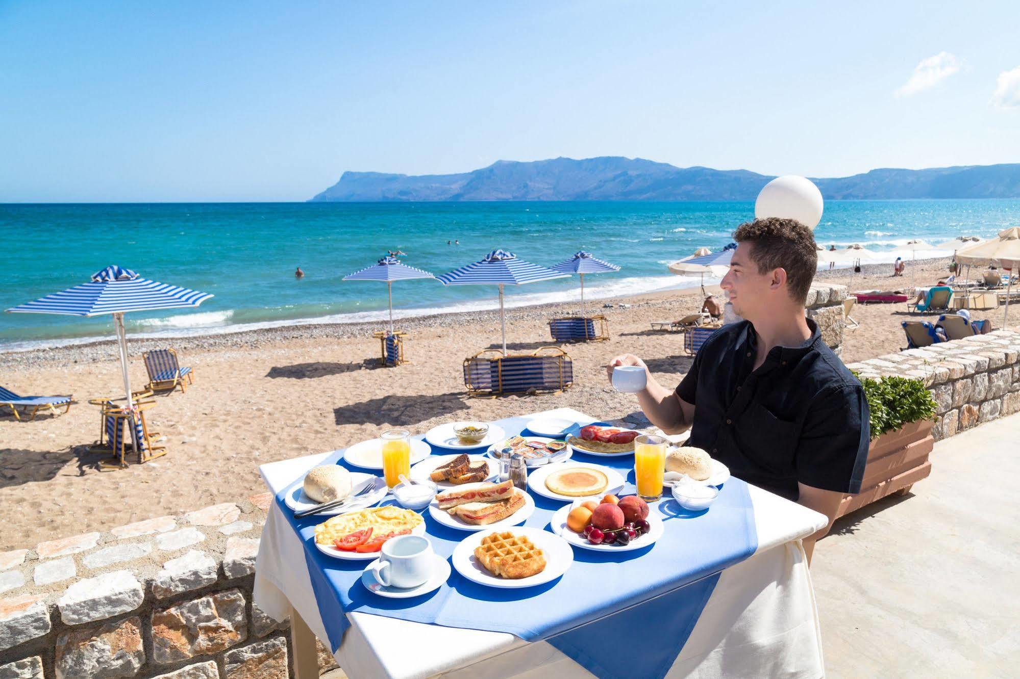 Galini Beach Hotel Kissamos Exterior photo
